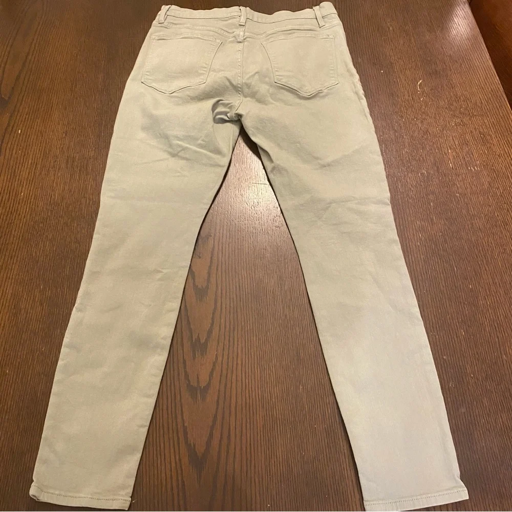 Frame Le High Skinny Jeans in Olive Green Size 30 - Picture 7 of 10
